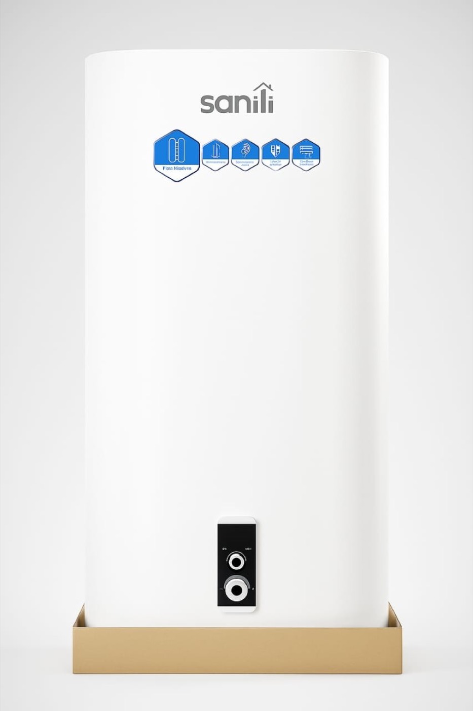 Chauffe Eau Slim 80L Sanili - Chauffe-eau électrique, référence chauffe-eau-slim-80l-sanili chez Sanitaire Casa Anfa à Casablanca