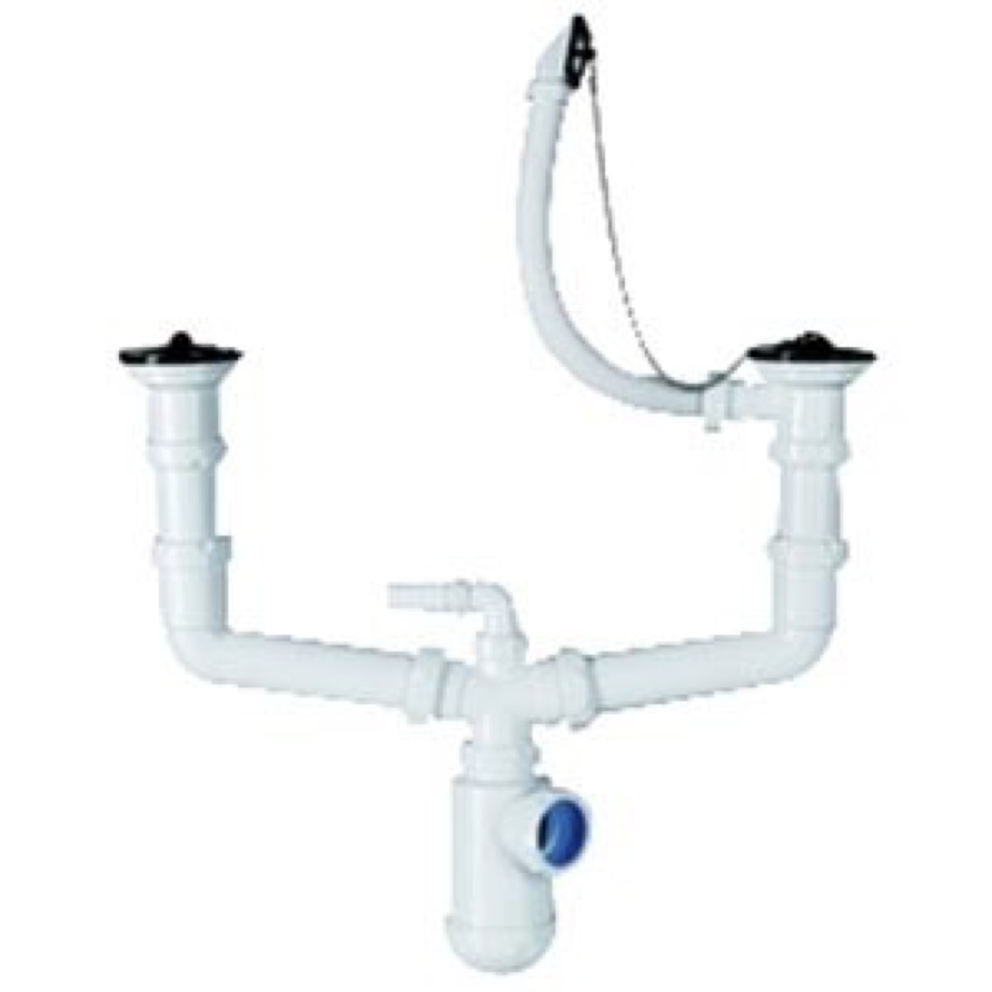 Siphon Double avec Trop-Plein Ø85 Jimten - Siphons douche, référence siphon-double-avec-trop-plein-85-jimten chez Sanitaire Casa Anfa à Casablanca