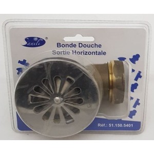 Blister Bonde de Douche Coude SANILI - Grilles évacuation, référence blister-bonde-de-douche-coude-sanili chez Sanitaire Casa Anfa à Casablanca