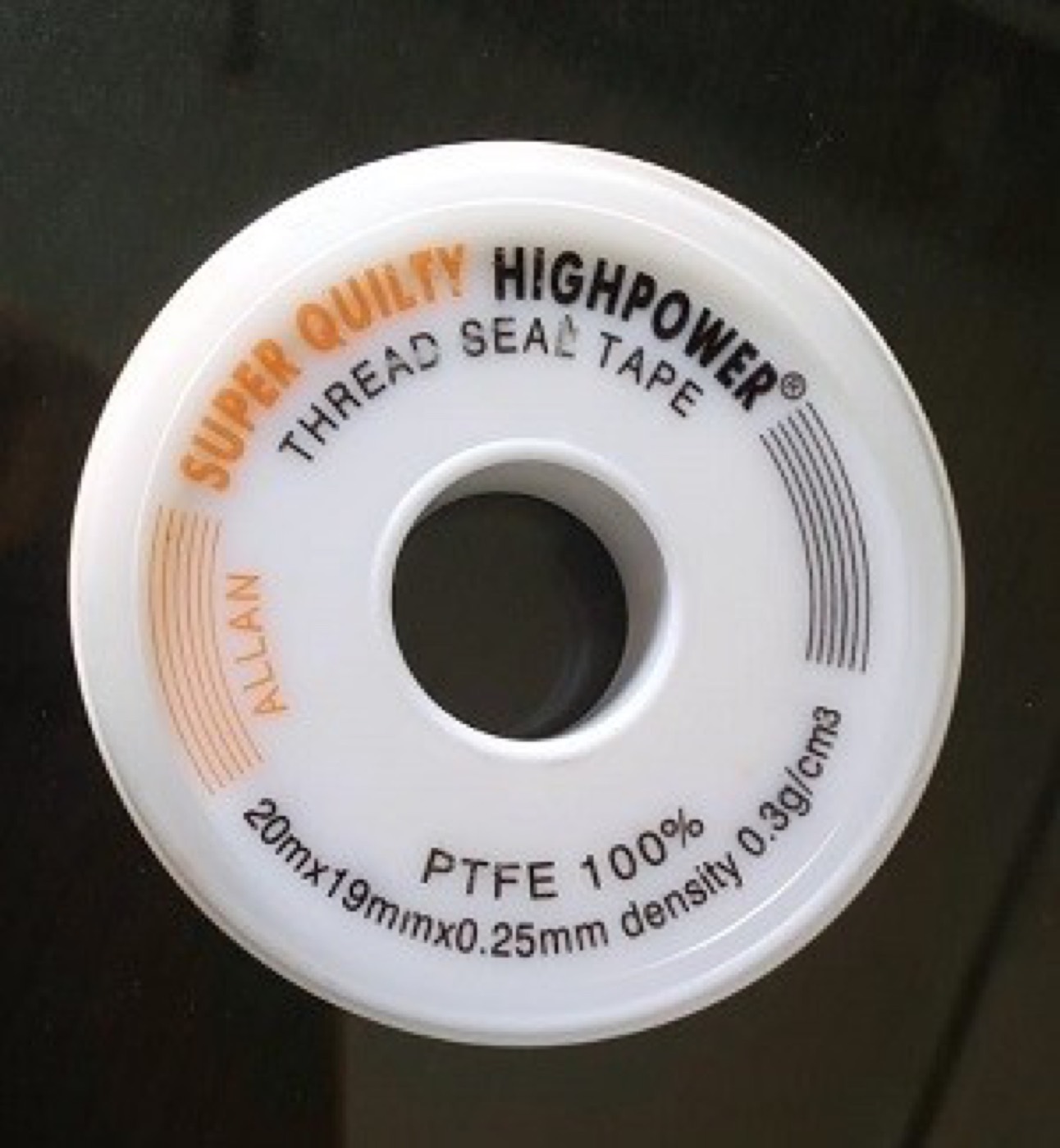 Teflon Professionel 20mx19mmx0.25 0.3g/cm3 - Téflon et chanvre, référence teflon-professionel-20mx19mmx0-25-0-3g-cm3 chez Sanitaire Casa Anfa à Casablanca