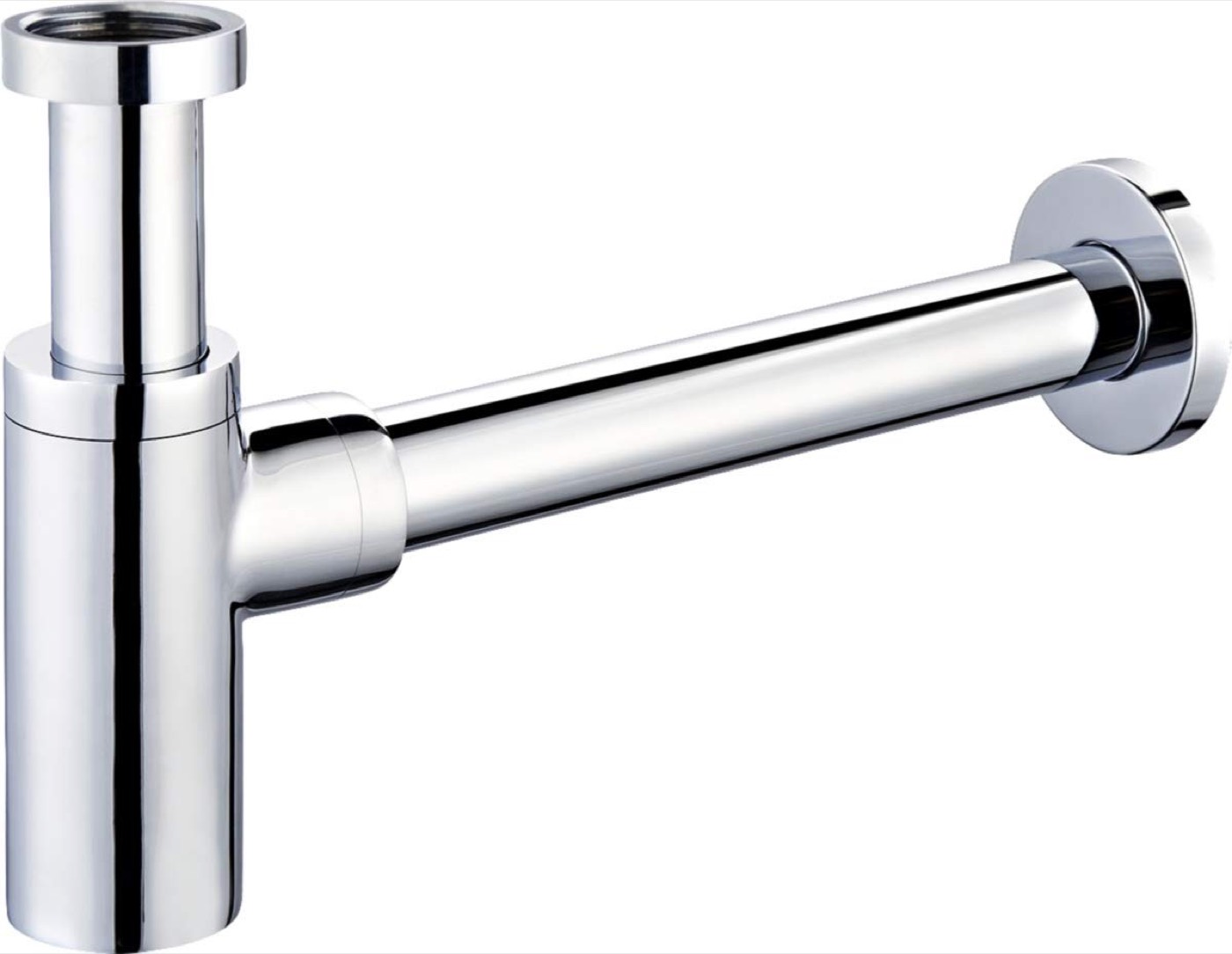 Siphon de Lavabo Chrome - Siphons lavabo, référence siphon-de-lavabo-chrome chez Sanitaire Casa Anfa à Casablanca