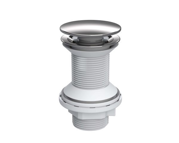 Bonde Poussoir Abs Sans Trop Pein Sanili Chrome - Grilles évacuation, référence bonde-poussoir-abs-sans-trop-pein-sanili-chrome chez Sanitaire Casa Anfa à Casablanca